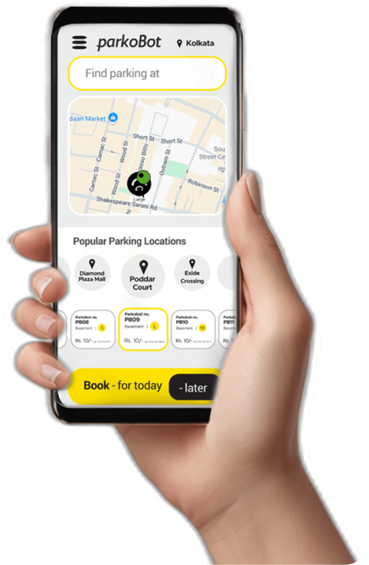 Parkobot app